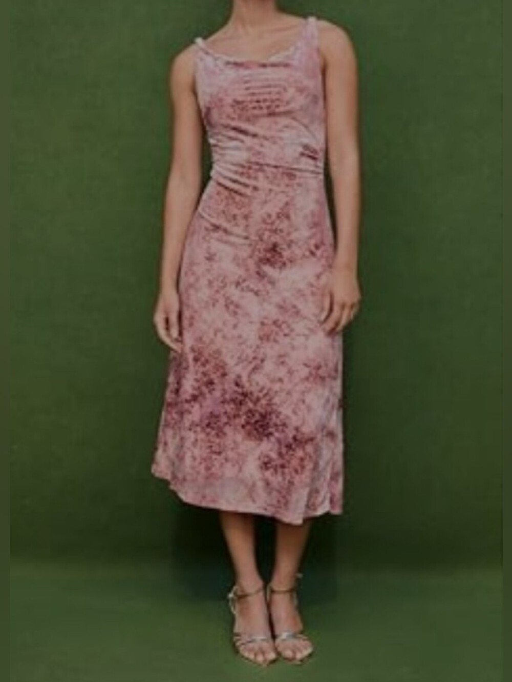 Pink Midi Dress